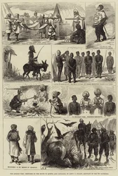 Der Afghanische Krieg, Skizzen auf dem Weg nach Quetta und Candahar